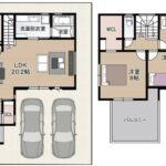 高知市海老ノ丸 新築住宅② 4,130万円 （税込）4LDK 132.25㎡(約40坪)