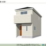 高知市中秦泉寺 新築住宅 2,190万円（税込）3LDK 59.73㎡ (約18.06坪)